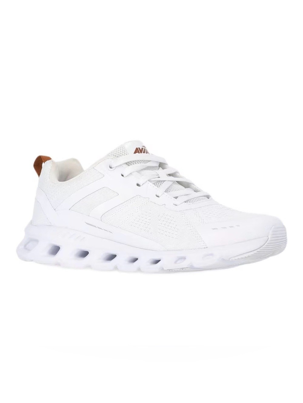 Avia White Lightweight Knit Running Shoes Size 10